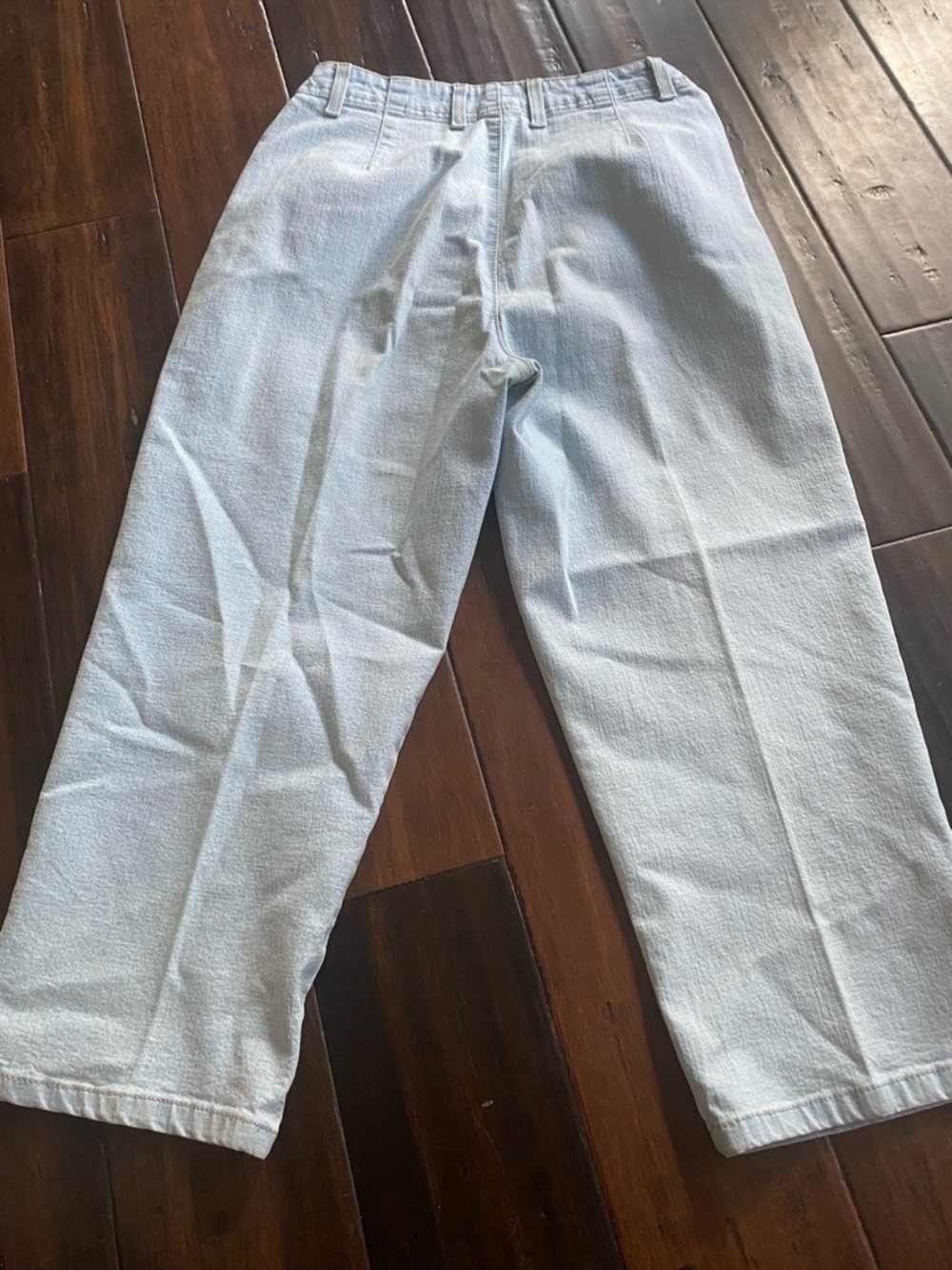 Vintage 90s women's light Blue Gauchos